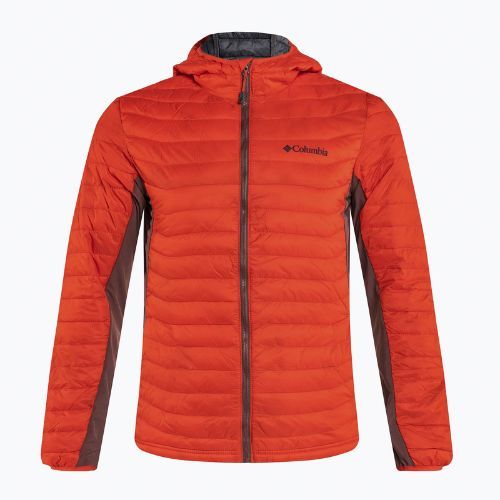 Куртка гібридна чоловіча Columbia Powder Pass Hooded spicy/light raisin