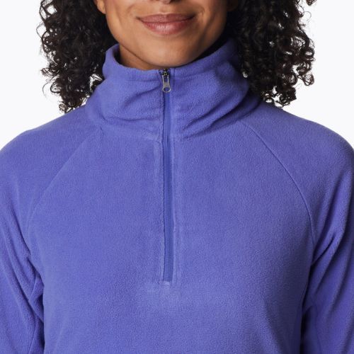Кофта трекінгова жіноча Columbia Glacial IV 1/2 Zip purple lotus