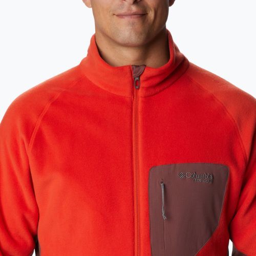 Кофта трекінгова чоловіча Columbia Titan Pass 2.0 II spicy/light raisin