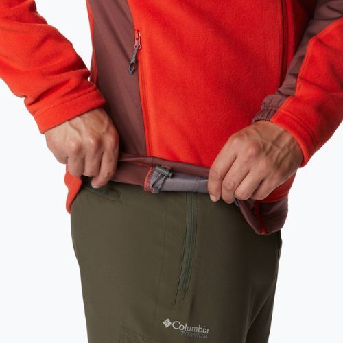 Кофта трекінгова чоловіча Columbia Titan Pass 2.0 II spicy/light raisin