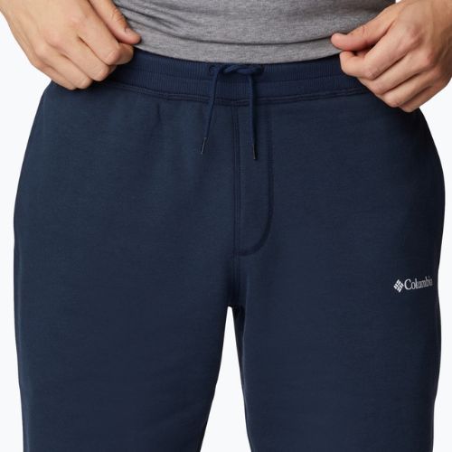 Шорти трекінгові чоловічі Columbia Logo Fleece collegiate navy
