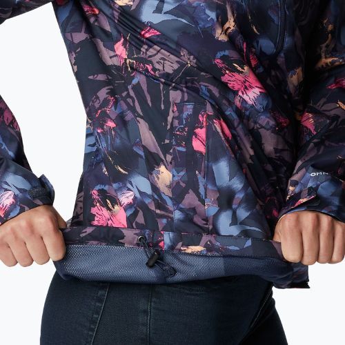 Куртка дощовик жіноча Columbia Inner Limits II nocturnal floriculture print