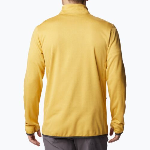 Кофта трекінгова чоловіча Columbia Park View Fleece FZ golden nugget heather