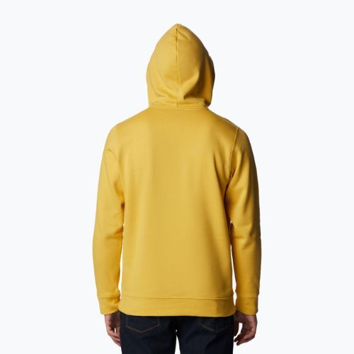 Кофта трекінгова чоловіча Columbia Trek Hoodie golden nugget/csc stacked graphic