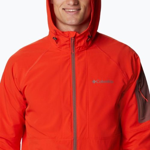 Куртка софтшел чоловіча Columbia Tall Heights Hooded Softshell spicy