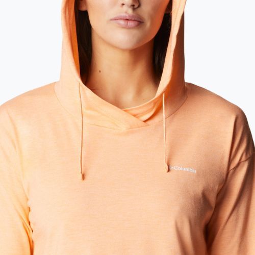 Кофта трекінгова жіноча Columbia Sun Trek EU Hooded Pullover peach heather