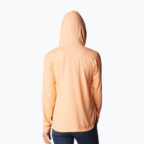 Кофта трекінгова жіноча Columbia Sun Trek EU Hooded Pullover peach heather