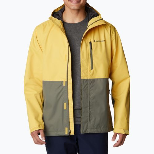 Куртка дощовик чоловіча Columbia Hikebound golden nugget/stone green