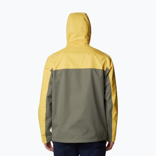 Куртка дощовик чоловіча Columbia Hikebound golden nugget/stone green