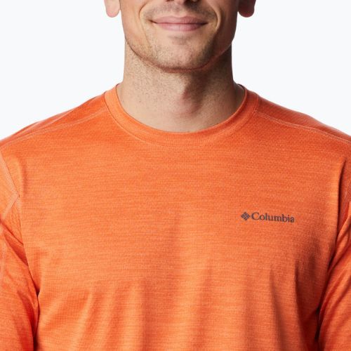 Лонгслів трекінговий чоловічий Columbia Alpine Chill Zero desert orange heather
