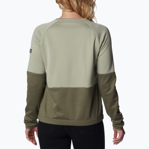 Кофта трекінгова жіноча Columbia Windgates Crew safari/stone green