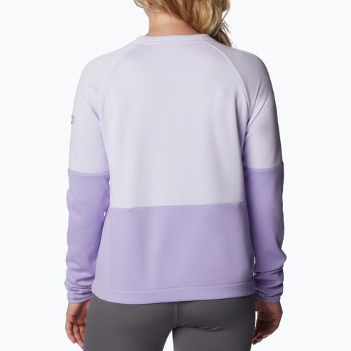 Кофта трекінгова жіноча Columbia Windgates Crew purple tint/frosted purple