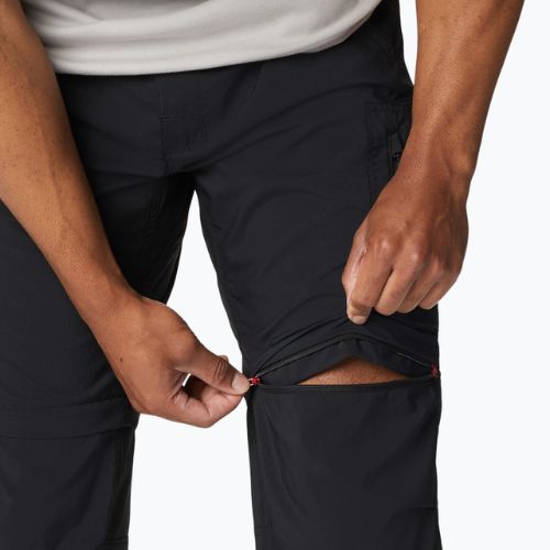 Штани трекінгові чоловічі Columbia Silver Ridge Utility Convertible black