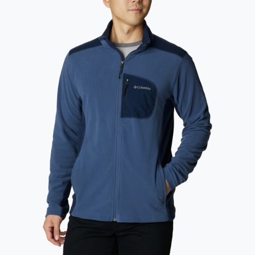 Кофта трекінгова чоловіча Columbia Klamath Range Full Zip dark mountain/collegiate navy