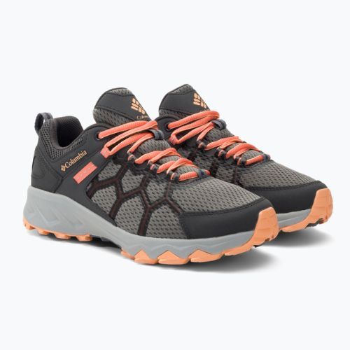 Взуття трекінгове жіноче Columbia Peakfreak II ti grey steel/lychee
