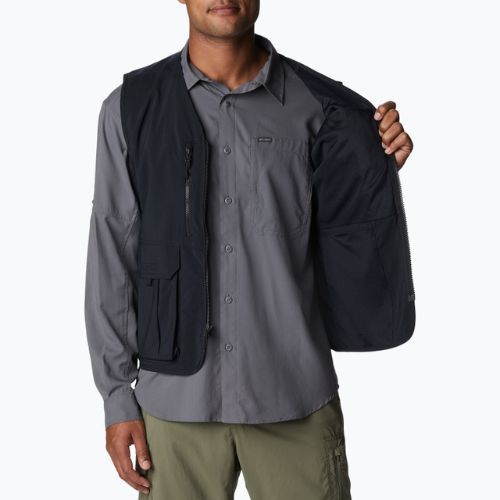 Безрукавка трекінгова чоловіча Columbia Silver Ridge Utility black
