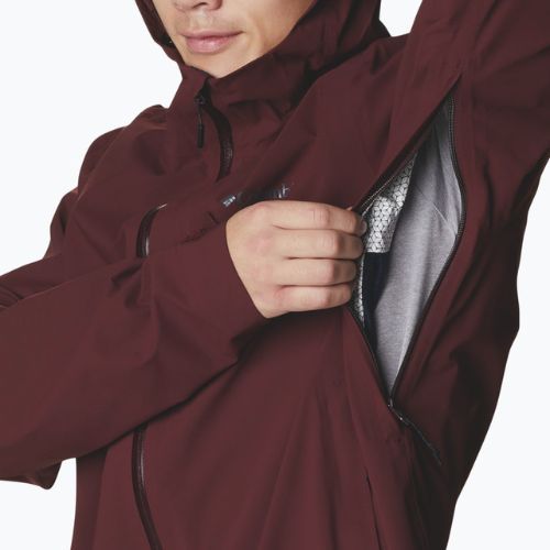 Куртка дощовик чоловіча Columbia Omni-Tech Ampli-Dry elderberry