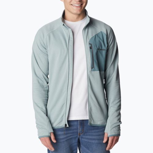 Кофта трекінгова чоловіча Columbia Triple Canyon Full Zip niagara
