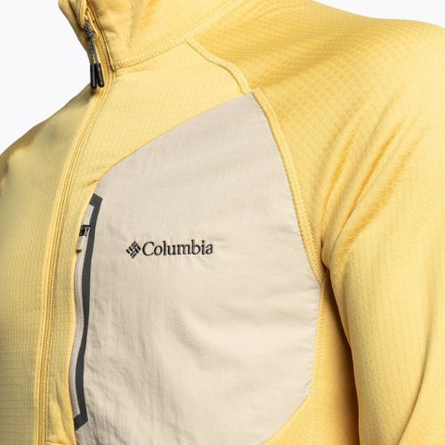 Кофта трекінгова чоловіча Columbia Triple Canyon Full Zip golden nugget