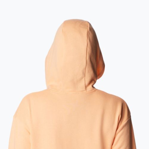 Кофта трекінгова жіноча Columbia Logo III French Terry peach wild geranium