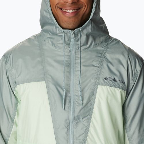Вітровка чоловіча Columbia Trail Traveler ice green/niagara