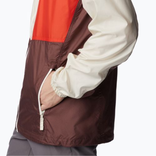 Вітровка чоловіча Columbia Trail Traveler light raisin/spicy/chalk