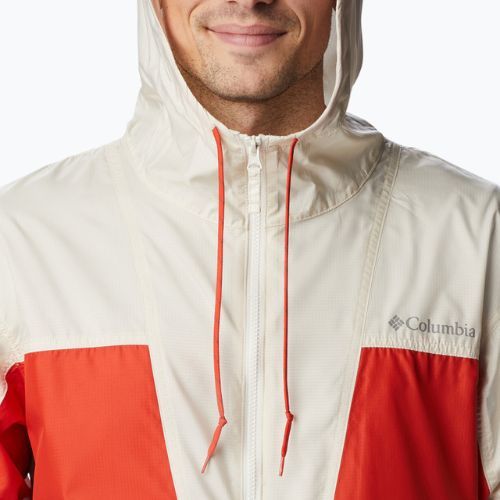 Вітровка чоловіча Columbia Trail Traveler light raisin/spicy/chalk