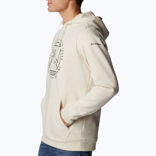 Кофта трекінгова чоловіча Columbia CSC Graphic Hoodie chalk/boundless graphic