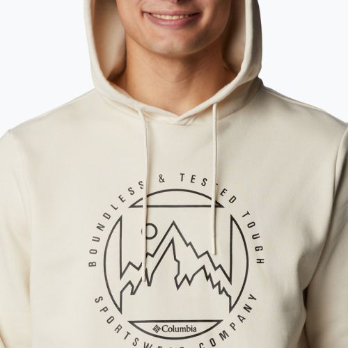 Кофта трекінгова чоловіча Columbia CSC Graphic Hoodie chalk/boundless graphic