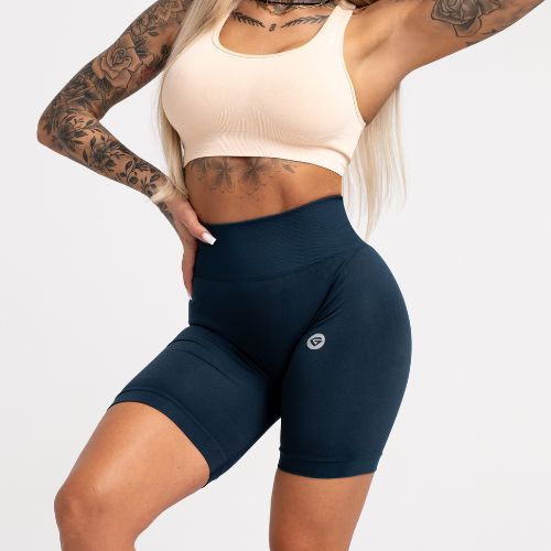 Шорти для тренувань жіночі Gym Glamour Flexible Dark Sea 437