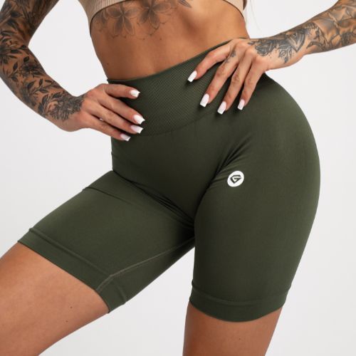 Шорти для тренувань жіночі Gym Glamour Flexible Khaki 436