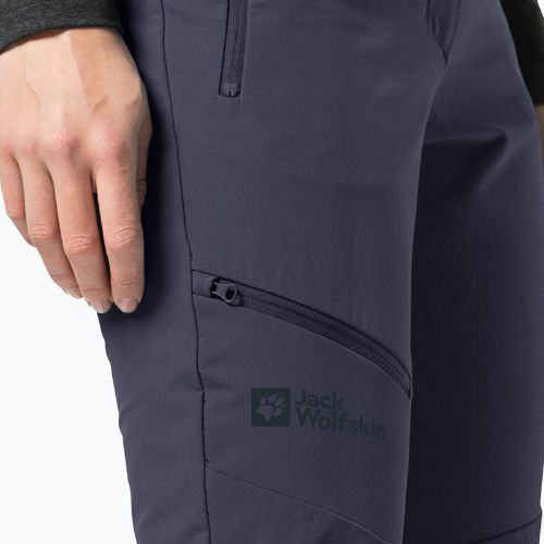 Штани софтшел жіночі Jack Wolfskin Holdsteig чорні 1507701