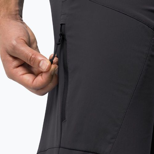 Штани софтшел чоловічі Jack Wolfskin Glastal чорні 1508221