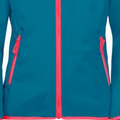 Куртка софтшел дитяча Jack Wolfskin Fourwinds Jacket Kids блакитна 1608011