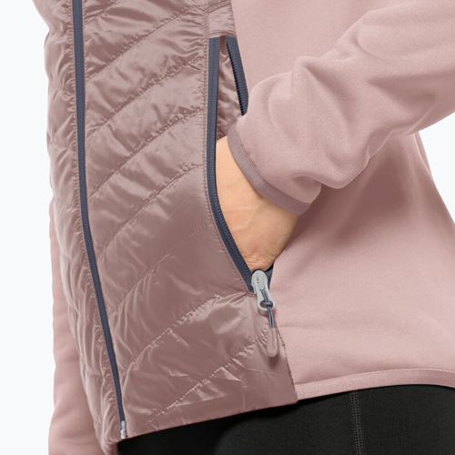 Куртка гібридна жіноча Jack Wolfskin Routeburn Pro Hybrid рожева 1710861