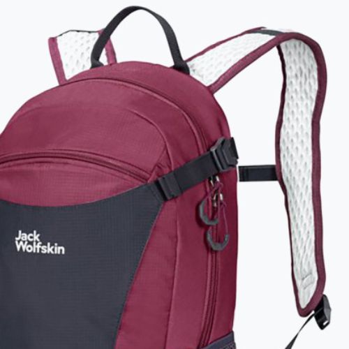 Рюкзак велосипедний Jack Wolfskin Velocity 12 бордовий 2010302