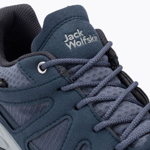 Взуття трекінгове жіноче Jack Wolfskin Woodland 2 Texapore Low синє 4051341