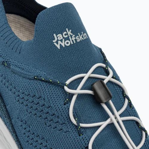 Взуття туристичне чоловіче Jack Wolfskin Spirit Knit Low блакитне 4056621_1274_105