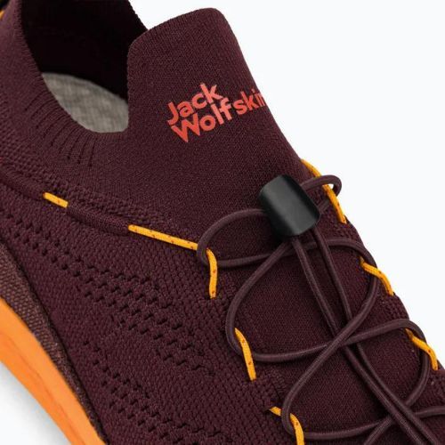 Взуття туристичне чоловіче Jack Wolfskin Spirit Knit Low бордове 4056621_2196_105