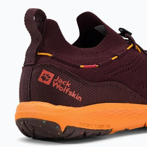 Взуття туристичне чоловіче Jack Wolfskin Spirit Knit Low бордове 4056621_2196_105