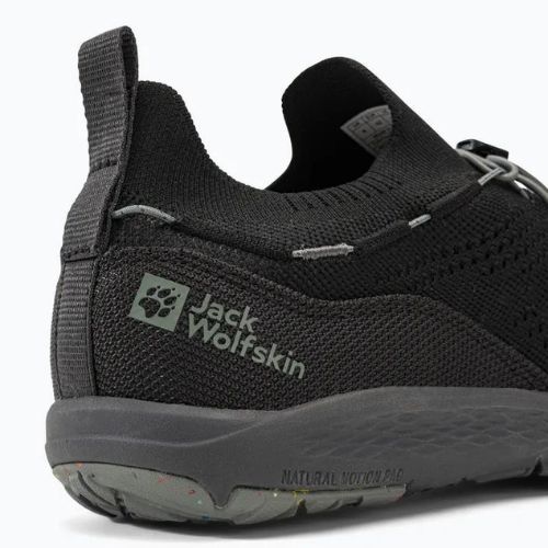 Взуття туристичне чоловіче Jack Wolfskin Spirit Knit Low чорне 4056621_6350_065