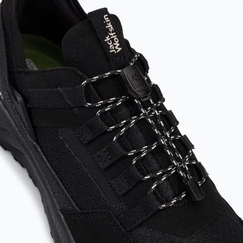 Взуття туристичне чоловіче Jack Wolfskin Dromoventure Athletic Low чорне 4057011_6000_110