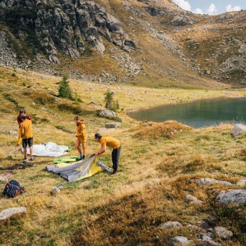 Намет трекінговий для 3-х осіб Salewa Litetrek III сірий 00-0000005623