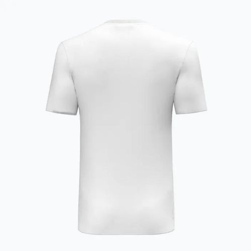 Футболка трекінгова чоловіча Salewa Solidlogo Dry біла 00-0000027018