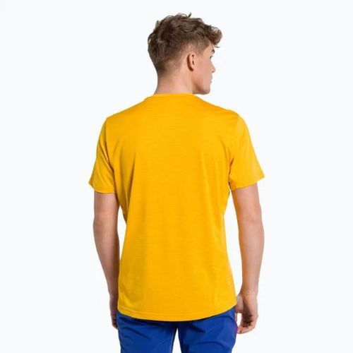 Футболка трекінгова чоловіча Salewa Puez Hybrid 2 Dry жовта 00-0000027397