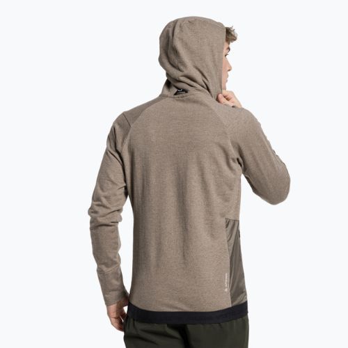 Кофта трекінгова чоловіча Salewa Fanes Am Hoody коричнева 00-0000028226