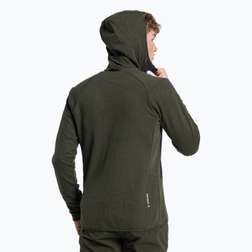 Кофта трекінгова чоловіча Salewa Lavaredo Hemp Hooded зелена 00-0000028237