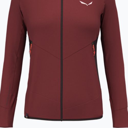 Кофта трекінгова жіноча Salewa Lavaredo Hemp Hooded червона 00-0000028238