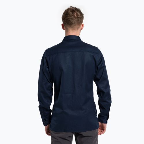 Сорочка трекінгова чоловіча Salewa Fanes Hemp синя 00-0000028298