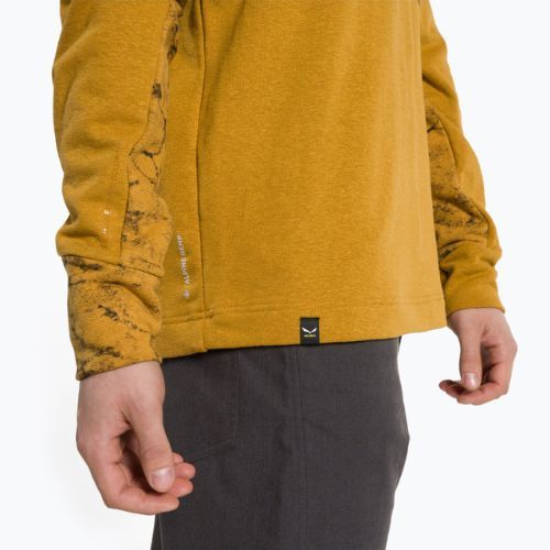 Кофта трекінгова чоловіча Salewa Lavaredo Hemp Pullover коричнева 00-0000028547